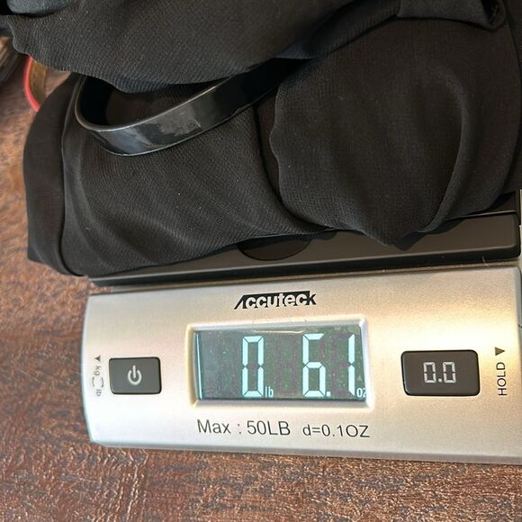 CRB Girl's Black Sleeveless Empire Waist Asymmetrical Tulip Dress w/3 Belts Sz 8 - Picture 7 of 7